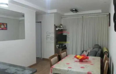 Apartamento com 2 dormitórios, sala, cozinha americana, 1 vaga de garagem