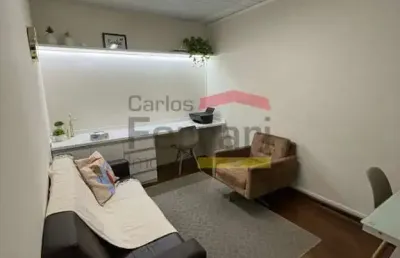 Aluga-se sala comercial em um sobrado em santana. recepcionista, iptu, água, luz, limpeza tudo inclu
