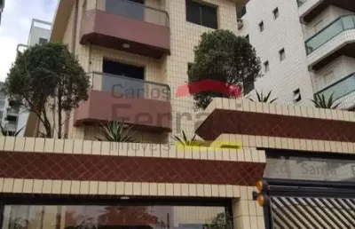 Apartamento para locação na praia grande - canto do forte com 40 m2, 1 vaga de garagem