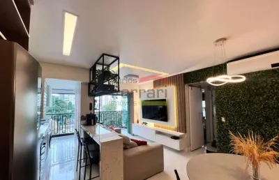 Apartamento à venda, santa terezinha, 02 dormitórios, 02 suítes, 02 vagas, varanda