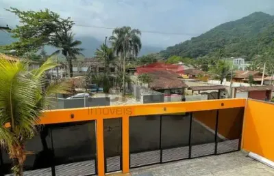 Flat em maresias contendo 2 dormitórios, 1 suíte e 1 vaga, mobiliado