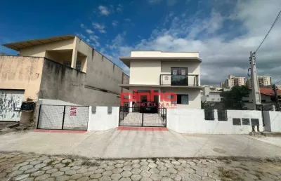 Apartamento com 2 dormitórios para alugar, 80 m² por r$ 2.790,84/mês - capoeiras - florianópolis/sc