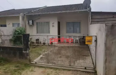 Casa com 2 dormitórios à venda, 58 m² por r$ 166.976,35 - colégio agrícola - araquari/sc