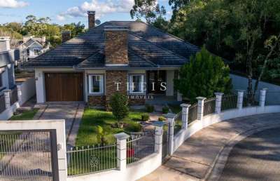 Casa com 3 quartos à venda em carniel, gramado , 214 m2 por r$ 2.620.000