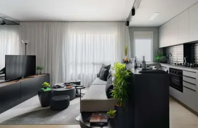 Apartamento  02 dormitórios  mobiliado e decorado á venda