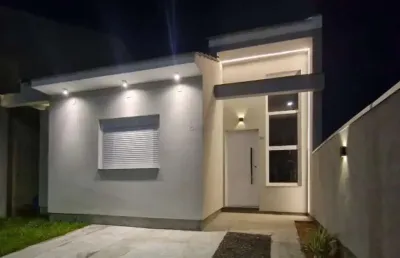 Casa térrea maravilhosa, pronta para morar no bairro são josé em canoas