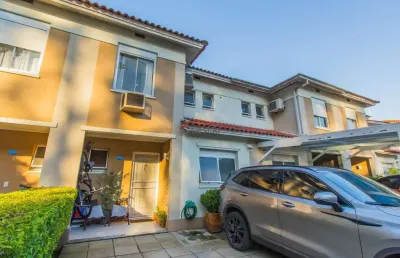 Casa no condomínio jardim do lago com 3 quartos - marechal rondon - canoas/rs