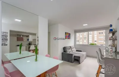 Apartamento 02 quartos mobiliado no condomínio vida viva moinhos no em canoas