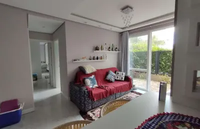 Apartamento mobiliado em condomínio residencial - vida viva club, canoas