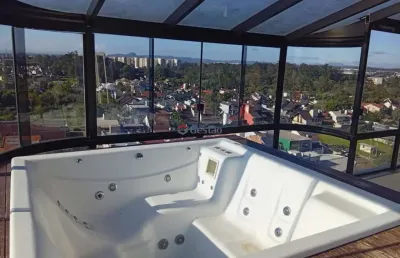 Apartamento para aluguel em canoas, marechal rondon - área urbana com piscina e churrasqueira