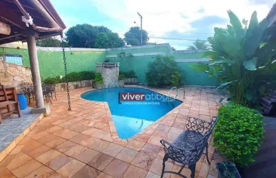 Casa com 4 dormitórios, 141 m² - venda por r$ 1.100.000,00 ou aluguel por r$ 7.204,75/mês - vila loanda - atibaia/sp