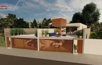 Casa com 2 dormitórios à venda, 164 m² por r$ 1.230.000 - jardim paulista - atibaia/sp