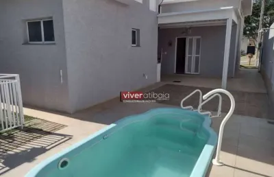 Casa térrea à venda condomínio 3 dormitórios piscina atibaia