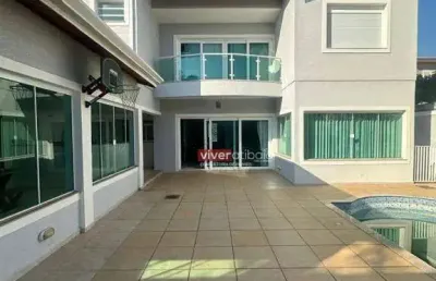 Casa com 3 dormitórios, 530 m² - venda por r$ 1.750.000,00 ou aluguel por r$ 10.310,00/mês - jardim itaperi - atibaia/sp