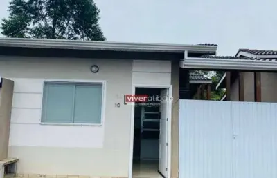 Casa com 2 dormitórios à venda, 52 m² por r$ 360.000,00 - jardim colonial - atibaia/sp