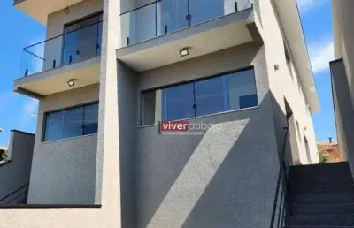 Casa com 3 dormitórios à venda, 110 m² por r$ 800.000 - jardim paulista - atibaia/sp
