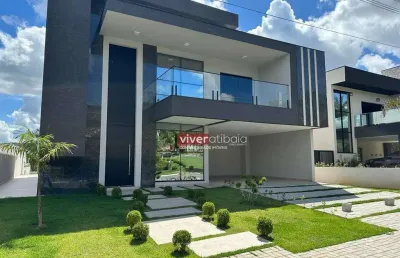 Casa com 4 dormitórios à venda, 255 m² por r$ 2.900.000,00 - condomínio shambala ii - atibaia/sp