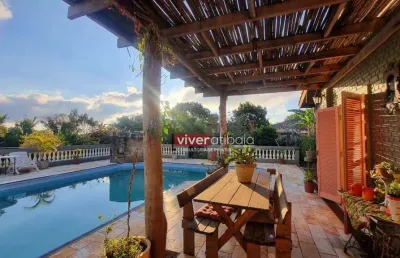 Chácara com 4 dormitórios à venda, 1997 m² por r$ 990.000,00 - chácaras fernão dias - atibaia/sp