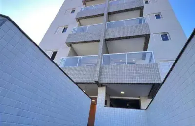 Apartamento novo na mirim - 3 quadras da praia - pronto para morar.