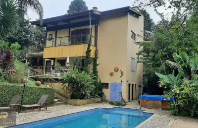 Casa em condomínio para venda em cotia, granja caiapiá, 3 dormitórios, 3 suítes, 5 banheiros, 8 vagas