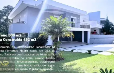 Casa para venda em jandira, jardim do golf i, 4 dormitórios, 4 suítes, 5 banheiros, 6 vagas
