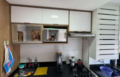 Apartamento para venda em são paulo, cidade satélite santa bárbara, 2 dormitórios, 1 banheiro, 1 vaga