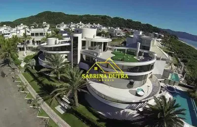 Casa com 5 dormitórios à venda, 1600 m² por r$ 37.000.000,00 - jurerê internacional - florianópolis/sc