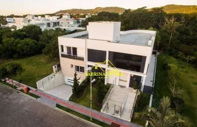 Casa com 5 dormitórios à venda, 739 m² por r$ 8.990.000,00 - jurerê internacional - florianópolis/sc