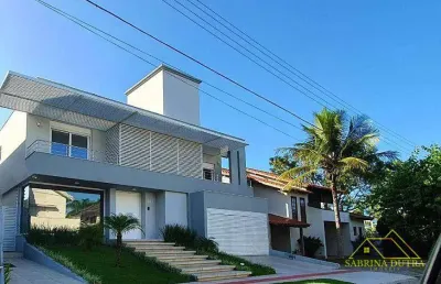 Casa com 3 dormitórios à venda, 450 m² por r$ 6.200.000,00 - jurerê internacional - florianópolis/sc