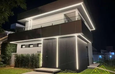 Casa com 4 dormitórios à venda, 200 m² por r$ 4.290.000,00 - jurerê internacional - florianópolis/sc
