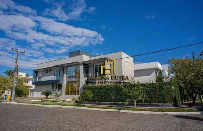 Casa com 4 dormitórios à venda, 354 m² por r$ 5.100.000 - jurerê internacional - florianópolis/sc