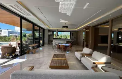 Casa com 4 dormitórios à venda, 650 m² por r$ 15.000.000,00 - jurerê internacional - florianópolis/sc