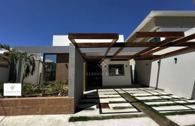 Casa com 3 dormitórios à venda no condomínio blue gaarden, 140 m² por r$ 1.400.000 - nova são pedro - são pedro da aldeia/rj