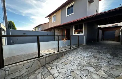 Casa no solar da lagoa com 2 dormitórios à venda, 70 m² por r$ 350.000 - jardim morada da aldeia - são pedro da aldeia/rj