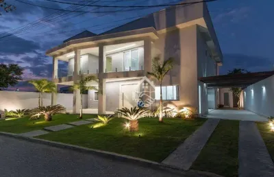 Casa com 6 dormitórios à venda, 405 m² por r$ 1.930.000,00 - nova são pedro - são pedro da aldeia/rj