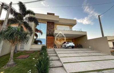 Casa com 4 dormitórios à venda, 330 m² por r$ 2.600.000,00 - nova são pedro - são pedro da aldeia/rj
