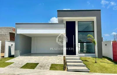 Casa com 3 dormitórios à venda, 125 m² por r$ 800.000 - cond. viverde 2 - nova são pedro - são pedro da aldeia/rj