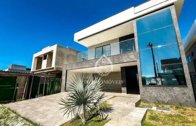 Casa com 4 dormitórios à venda, 282 m² por r$ 1.890.000 - cond. alphaville - ogiva - cabo frio/rj
