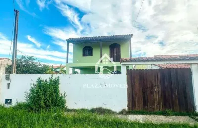 Casa com 3 dormitórios para alugar, 138 m² por r$ 1.200/mês - cond. sol caliente - fleixeira - são pedro da aldeia/rj