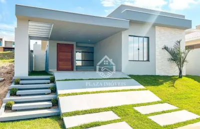Casa com 3 dormitórios para alugar, 124 m² por r$ 5.500/mês - cond. viverde 1 - nova são pedro - são pedro da aldeia/rj