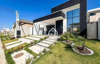 Casa com 3 dormitórios, 126 m² - venda por r$ 890.000,00 ou aluguel por r$ 5.985,00/mês - nova são pedro - são pedro da aldeia/rj