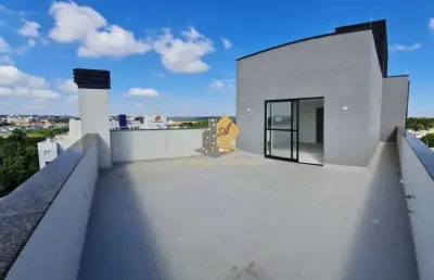 Cobertura duplex para venda em são josé dos pinhais, aristocrata, 3 dormitórios, 1 suíte, 4 banheiros, 2 vagas