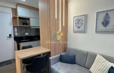 Apartamento para venda em curitiba, batel, 1 dormitório, 1 banheiro
