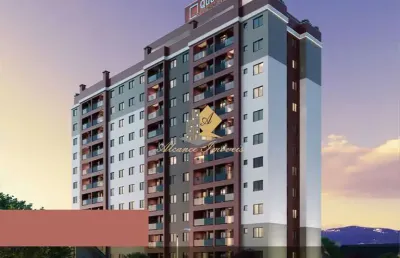 Apartamento para venda em pinhais, centro, 2 dormitórios, 1 suíte, 2 banheiros, 2 vagas