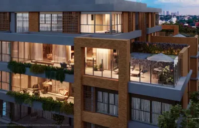 Apartamento com 3 quartos à venda na rua vereador garcia rodrigues velho, 105, cabral, curitiba, 255 m2 por r$ 5.730.000