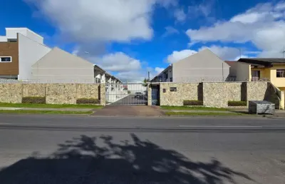 Casa em condomínio fechado com 3 quartos à venda na rua barão do cerro azul, 2211, bom jesus, são josé dos pinhais, 105 m2 por r$ 649.900