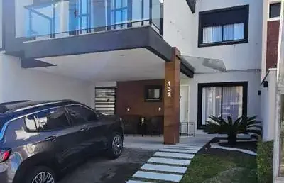 Casa em condomínio fechado com 4 quartos à venda na rua oristela foggiatto, 40, costeira, são josé dos pinhais, 147 m2 por r$ 1.080.000