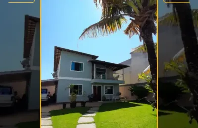 Vendo maravilhosa casa com 5 dormitórios no village em rio das ostras