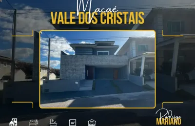 Vendo casa espetacular com 4 suítes no vale dos cristais em macaé