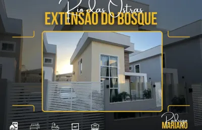 Vendo casa maravilhosa com 3 dormitórios na extensão do bosque em rio das ostras